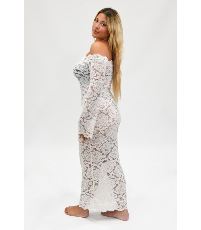 Vestido Slip Branco - 7