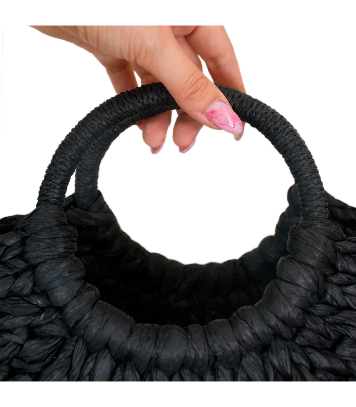 Jyoko Straw Bag Dark Marengo - 4