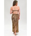 Conjunto Top e Saia Leopardo - 4