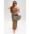 Leopard Top and Skirt Set - 5