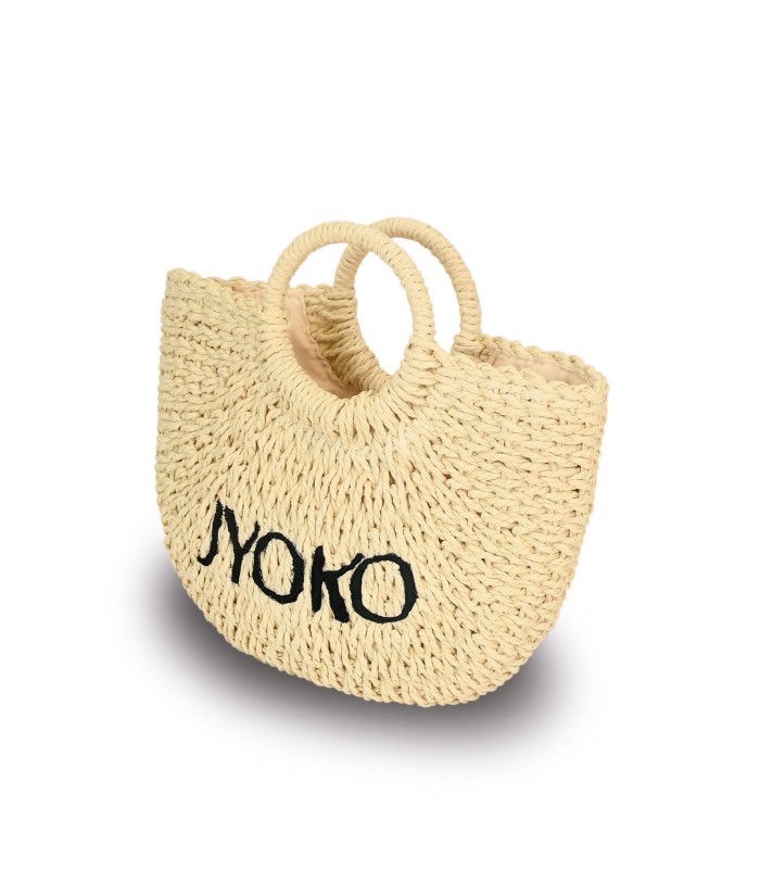 Bolso de Paja Jyoko Beige  - 1