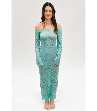 Vestido Slip Aquamarine - 1