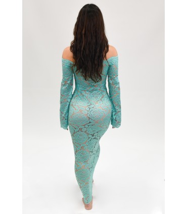 Vestido Slip Aquamarine - 3