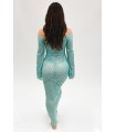 Aquamarine Lingerie Dress - 3