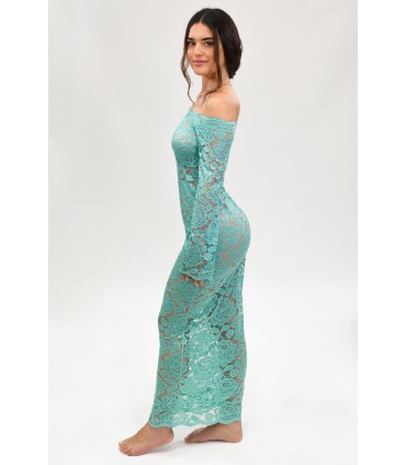 Vestido Slip Aquamarine - 4