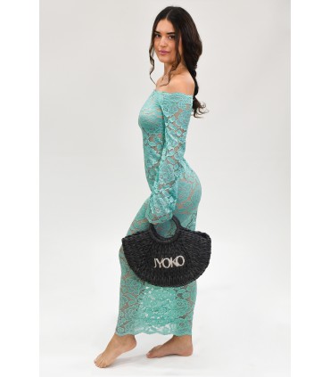 Vestido Slip Aquamarine - 5