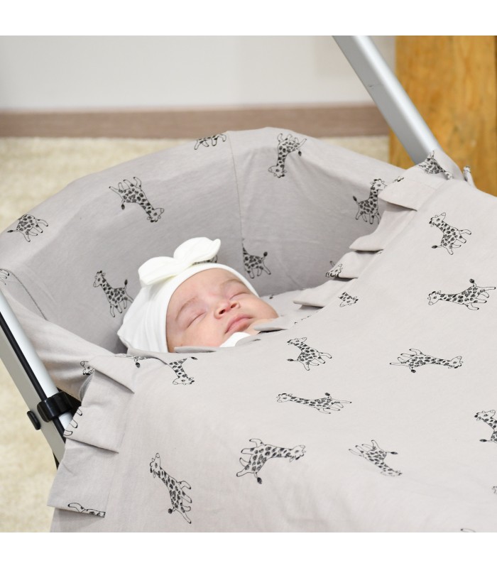 Swaddle de Algodão Orgânico Extra Macio para Bebês - 1