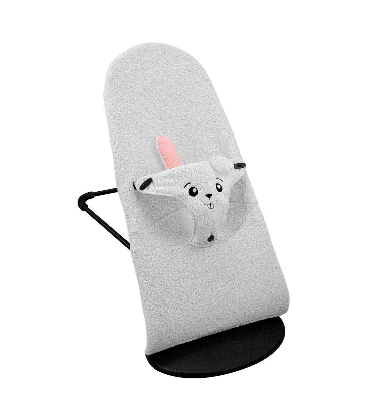 Funda polar para hamaca Babybjörn Balance, Soft y Bliss con juguete sensorial  - 10