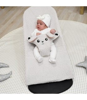 Housse polaire pour hamac Babybjörn Balance, Soft et Bliss avec jouets sensoriels - 8 2