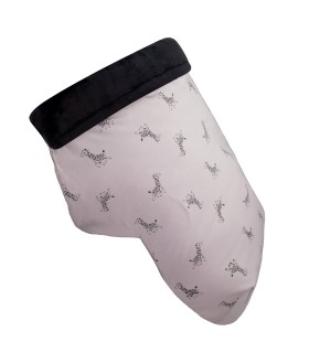 Couverture de sac de couchage d'hiver universelle doublée polaire pour poussette - 256