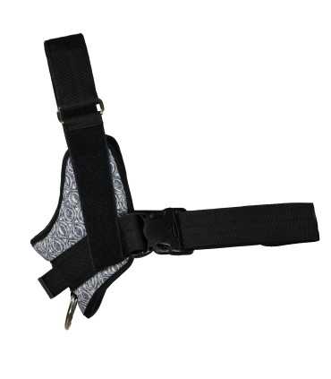 Peitoral Anatômico e Ajustável Ethnic Blue para Cães - 1