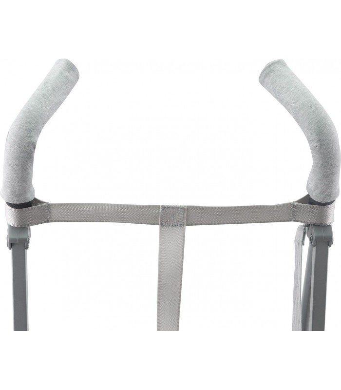 Vista traseira cinza pedra