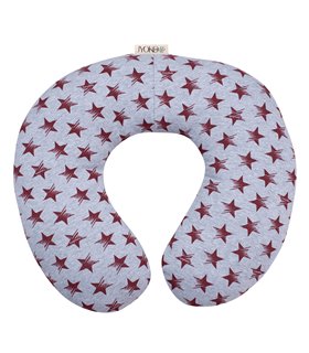 Almofada de viagem - vista frontal da estrela de giz