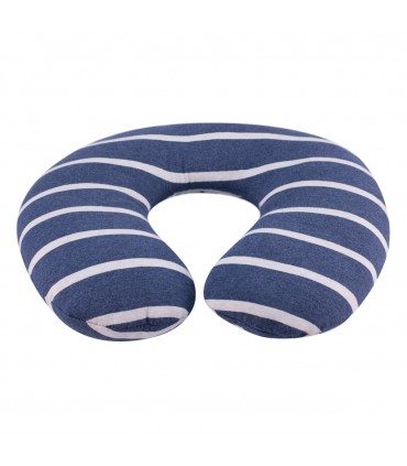 Almofada de viagem - vista detalhada listras de marinheiro
