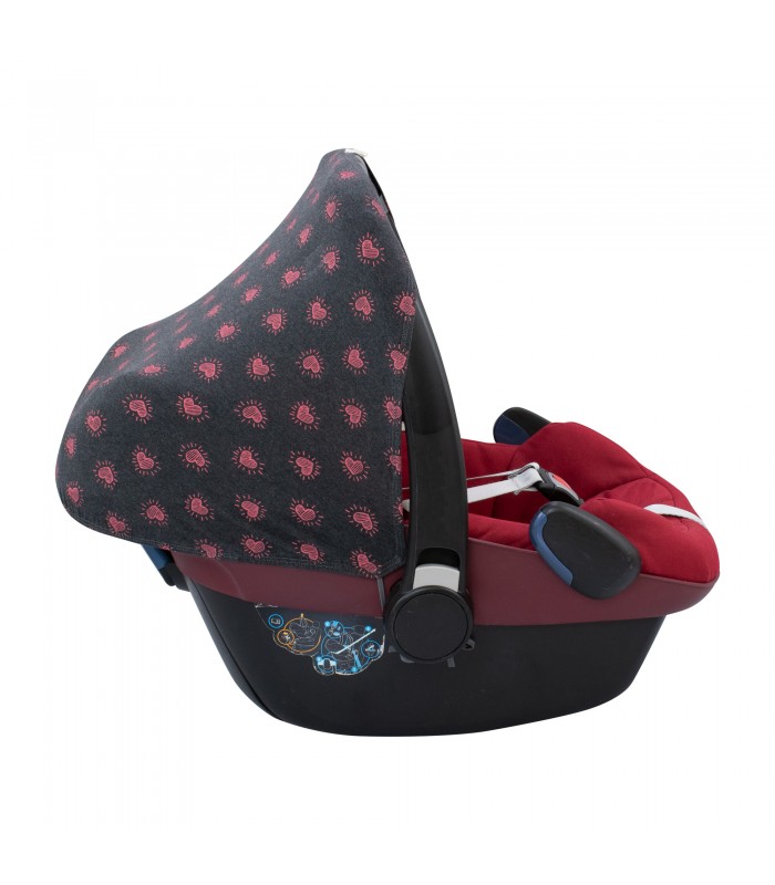 Maxi COSI PEBBLE E BABY COMFOT - Vista del cuore Fluor