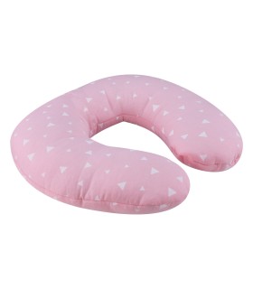 Almohada de viaje - Vista frontal Pink Sparkles 2