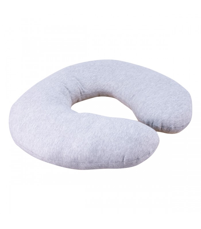 Almohada de viaje - Vista 3/4 Stone Grey