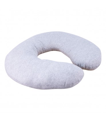 Almohada de viaje - Vista 3/4 Stone Grey