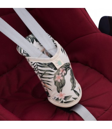 Detalhe frontal do pôr do sol africano