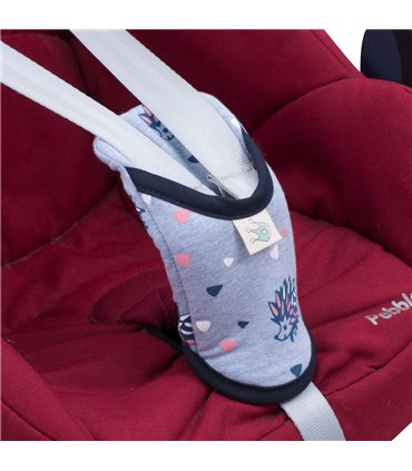 Vista lateral do pico