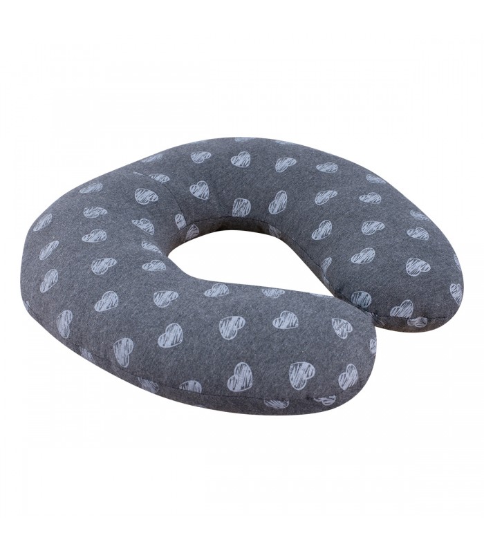 Almohada de viaje - Vista 3/4 Blue Heart