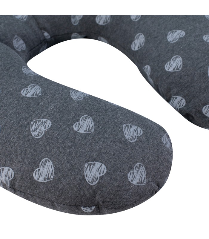 Detalhe lateral coração azul