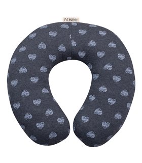 Almohada de viaje - Vista frontal Blue Heart