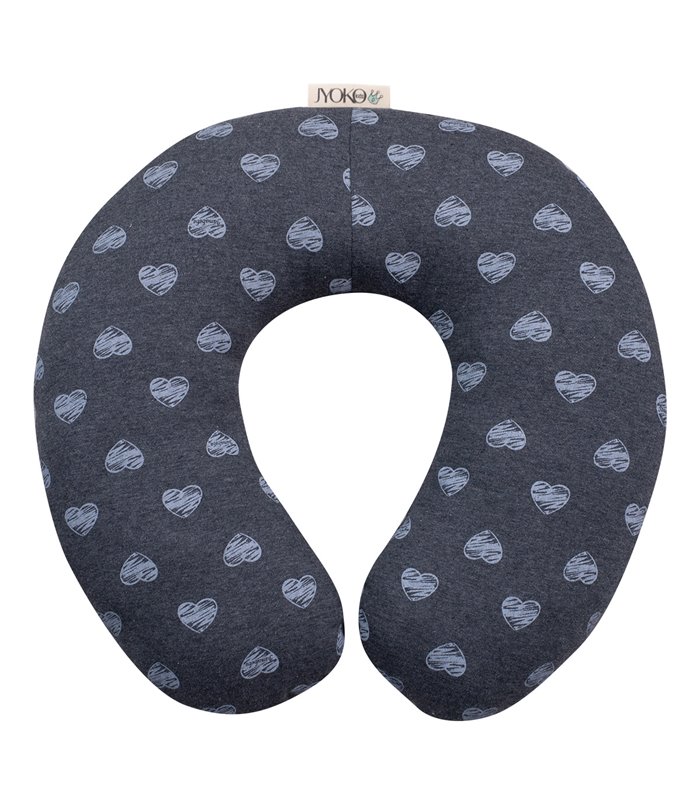 Almohada de viaje - Vista frontal Blue Heart