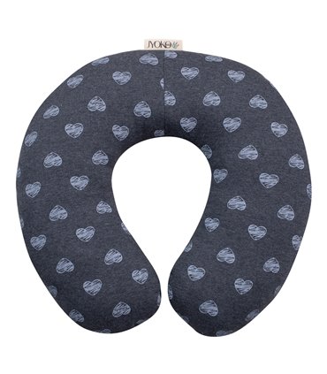 Almohada de viaje - Vista frontal Blue Heart