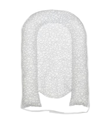 Baby Nest Muslin Blue Clouds - 3