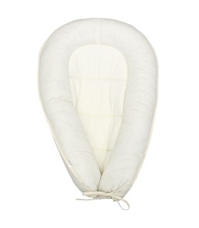 Babynest Musselin Blue Dots - 1