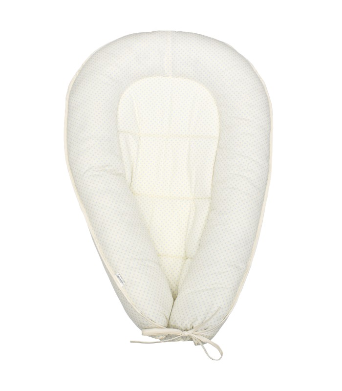 Babynest Musselin Blue Dots - 1