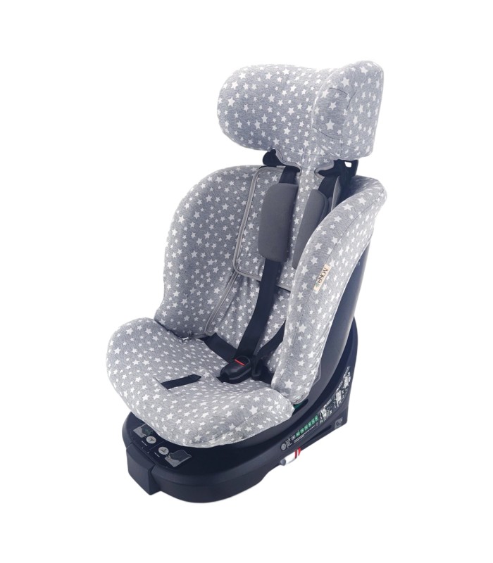 Car Seat Cover Compatible With Be Cool Saturn In Organic Cotton - 3