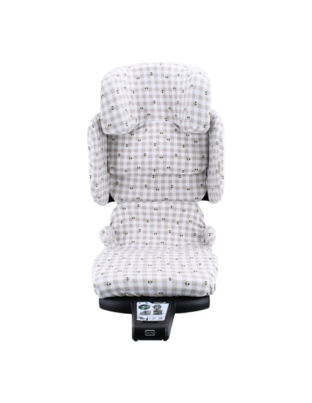 Capa para Cadeira Auto Axkid Up em Algodão Orgânico – Respirável e Sob Medida