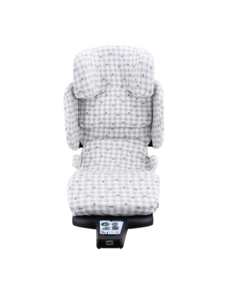 Axkid Up Car Seat Cover in Organic Cotton – Breathable & Tailor-Made