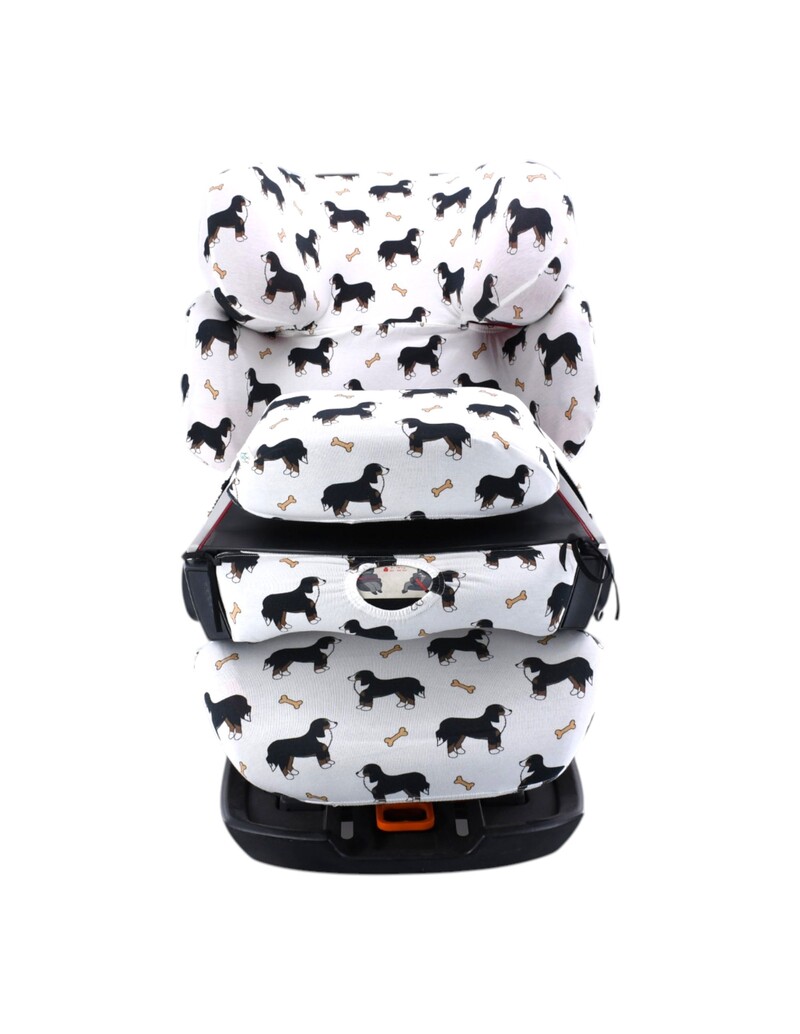 Funda Para Silla Cybex Pallas Fix, 2 Fix Vista frontal Puppy