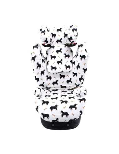 Funda Para Silla Cybex Solution M-S-Fix vista frontal Puppy