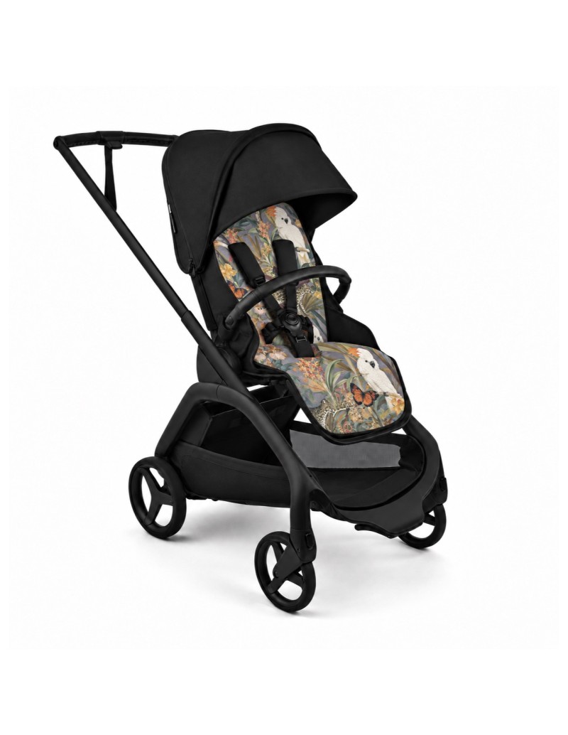 Materassino per Passeggino Bugaboo Dragonfly Exotic Couture - Vista 3/4 sul passeggino