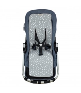cochecito gemelar - Detalle ojal White star 
