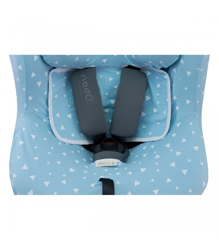Be Cool Nado - Ojal para correas de seguridad Blue Sparkles Be Cool Nado - Ojal para correas de seguridad Blue Sparkles