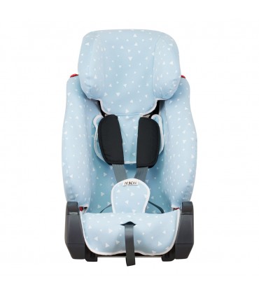 Klippan Triofix - Frontal desplegada Blue Sparkles