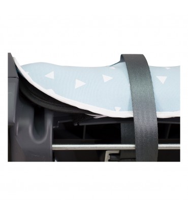 Detalhe de ilhós Blue Sparkles