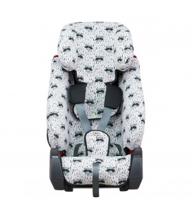 Klippan Triofix - Frontal desplegada Racoon Town