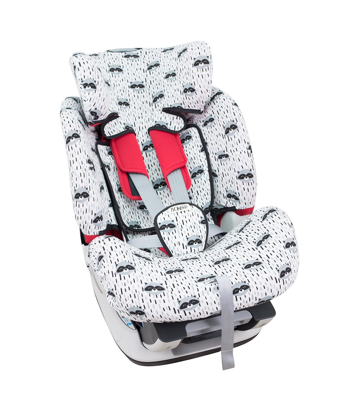 Chicco Seat Up 012 e Youniverse - Vista 3/4 Racoon Town