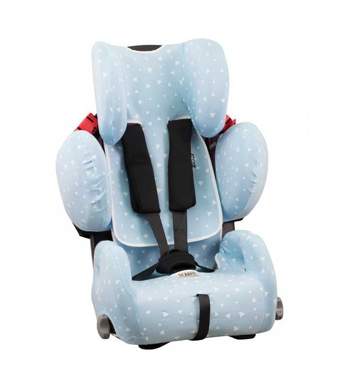  Recaro Young Sport Hero - Vista 3/4 Blue Sparkles