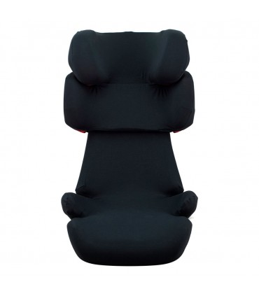 Cybex Solution X - Frontal desplegada Black Series