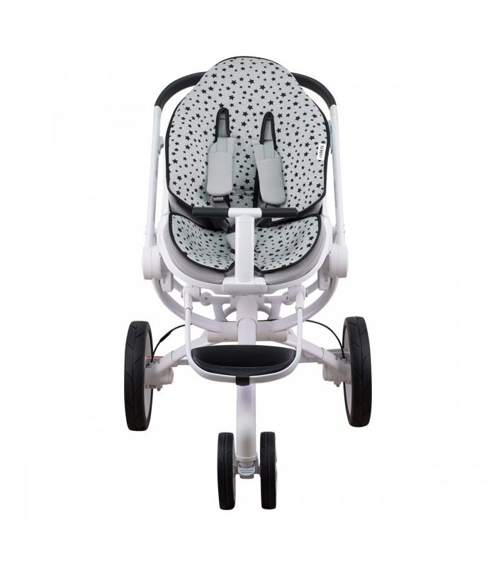 Visão geral de Quinny Moodd, Stokke, Cybex Priam - Racoon Town