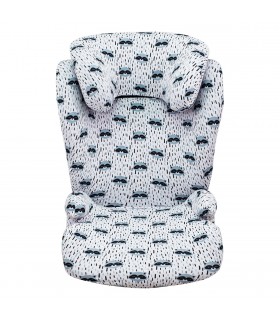 Britax römer kidfix y Nuna aace - Vista frontal Racoon Town