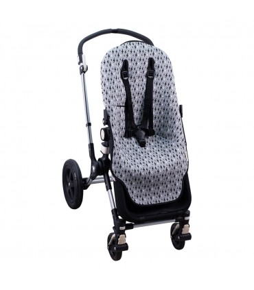 Bugaboo Buffalo e Fox - Vista 3/4 Raio Negro