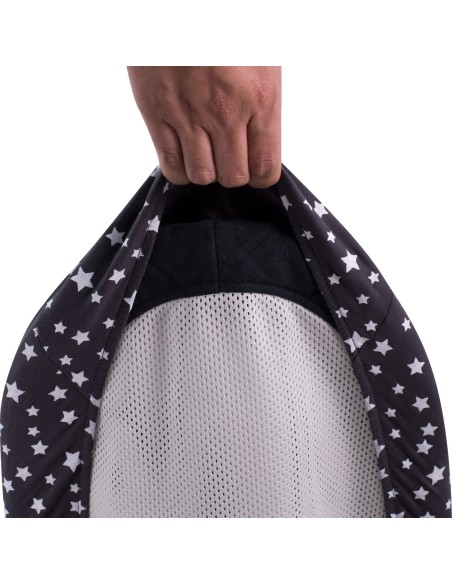 Funda hamaca babybjorn - Detalle elástico Winter Sky